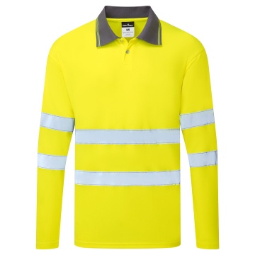 ES277 - Tricou polo Hi-Vis cu maneca lunga ES1 Essential - Img 1