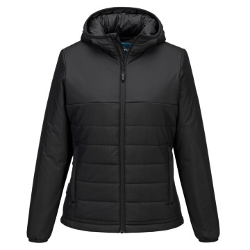 Jacheta de iarna pentru femei S613 Professional, izolata, hidrofuga, cu gluga, 3 buzunare - Img 5