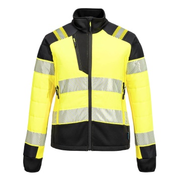 Jacheta de lucru Hi-Vis Hybrid Baffle pentru femei T171 PW3, captusita, impermeabila