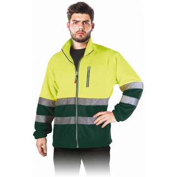 Jacheta fleece Polstrip, HiVis - Img 4