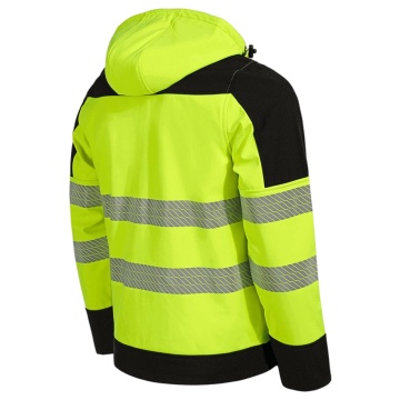 Jacheta softshell de inalta vizibilitate Nobel PRO 2.0, galben neon - Img 6