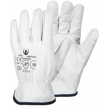 Manusi de lucru Easy Work HBY006, piele integrala de bovina, 2112X