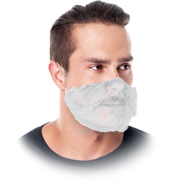 Masca par facial OST, alb, 100buc/set