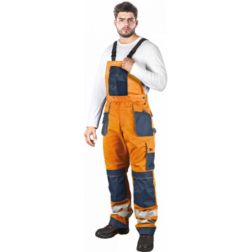 Pantaloni cu pieptar Formen, HiVis - Img 5