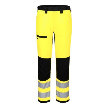 Pantaloni de lucru Hi-Vis Lightweight Contrast CD857 WX2, stretch, usori