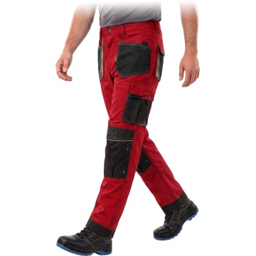 Pantaloni de lucru in talie Formen, buzunare multiple, suport genunchiere, elemente reflectorizante - Img 10