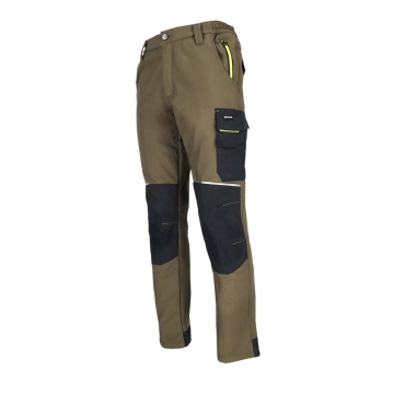 Pantaloni de lucru in talie GREX softshell cu membrana TPU, insertii Rip-Stop, cu buzunare si elemente reflectorizante - Img 3