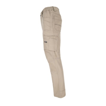 Pantaloni de lucru in talie Novento, pentru barbati, din poliester 2-Way Stretch Rip-Stop, pentru constructii si industrie - Img 9