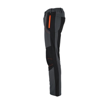 Pantaloni de lucru in talie Slender, barbati, material Softshell cu tehnologie 4-way stretch, impermeabili, croiala slim fit, de toamna - Img 5