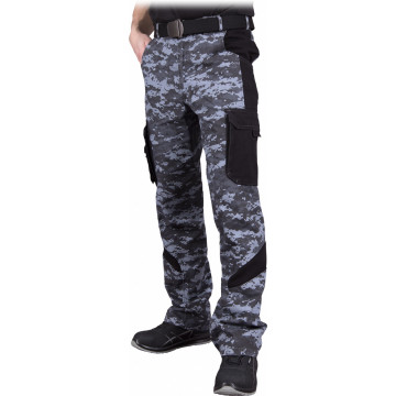 Pantaloni in talie Pixler, camuflaj
