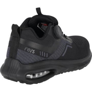 Pantofi de protectie barbati, Wing-P S1P, usori, cu bombeu metalic, talpa antiderapanta, negri - Img 8