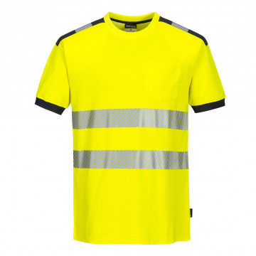 T181 - PW3 Tricou HiVis maneca scurta - Img 1