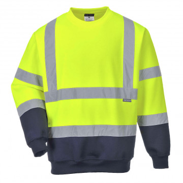 B306 - Bluza Bicolora Hi-Vis - Img 1