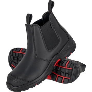 Bocanci de protectie BEND S1PS FO SR, bombeu compozit, lamela Kevlar, tip Chelsea