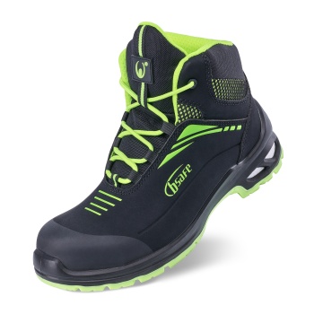 Bocanci de protectie, Boost S3PS SR FO, cu bombeu fibra de sticla, portocaliu neon, all season