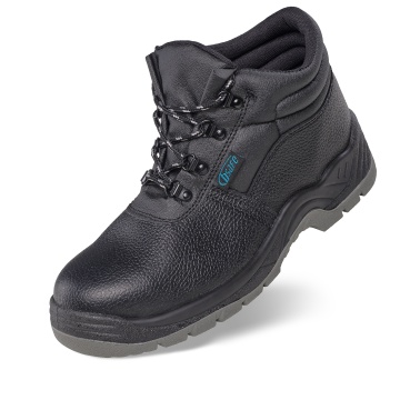 Bocanci de protectie BS100 S3 SRC, impermeabili, piele neagra, bombeu metalic si lamela antiperforatie