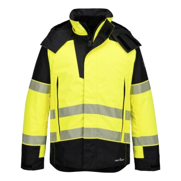 Jacheta de iarna Hi-Vis FR606 PW3 Modaflame Rain+, ignifuga, impermeabila