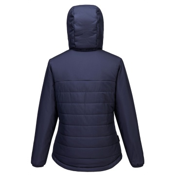 Jacheta de iarna pentru femei S613 Professional, izolata, hidrofuga, cu gluga, 3 buzunare - Img 3
