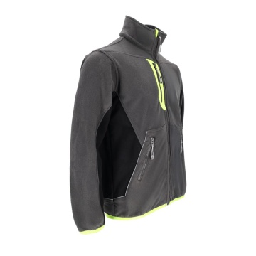 Jacheta de lucru FORMEN, fleece calduros, 3 buzunare cu fermoar, guler inalt si elemente reflectorizante - Img 13