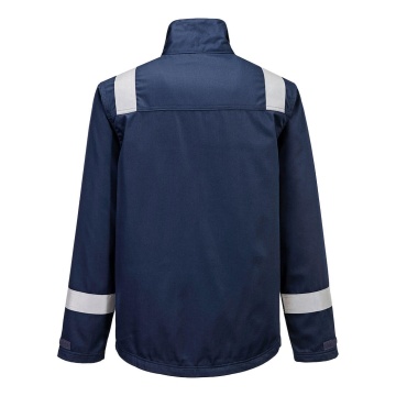 Jacheta de lucru FR609 Bizflame Work+, ignifuga, antistatica, protectie chimica, protectie ARC - Img 4