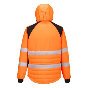 Jacheta de lucru Hi-Vis Eco Hybrid CD863 WX2, softshell, captusita, impermeabila - Img 4
