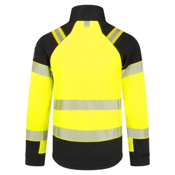 Jacheta de lucru Hi-Vis FR718 PW3 Modaflame Softshell, ignifuga, antistatica, protectie ARC, multinorma - Img 2