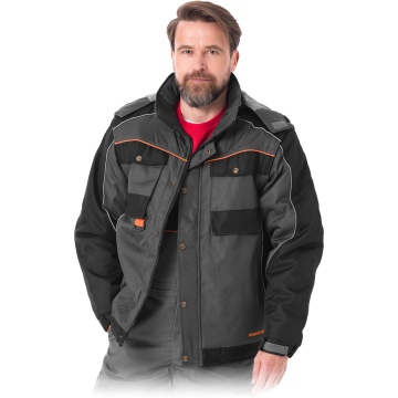 Jacheta de lucru PRO-FEDDER 2in1 pentru barbati, termoizolanta, maneci detasabile, reflectorizanta