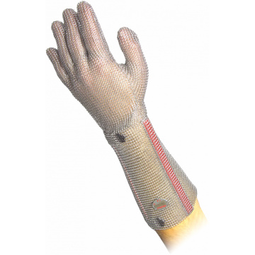 Manusa de protectie Niroflex din oțel inoxidabil pentru măcelari, lungi