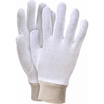 Manusi de lucru din bumbac RWKSB, 12 perechi/set