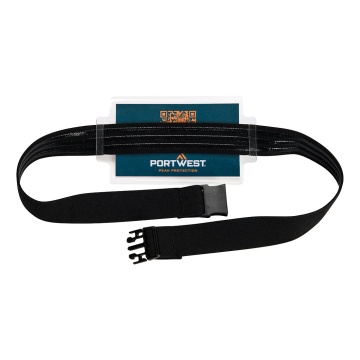 PA40 - Suport universal pentru ecuson casca de protectie, cu banda elastica, pentru identificarea personalului - Img 2
