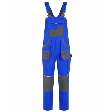 Pantaloni cu pieptar din bumbac Trust, buzunare multiple, bretele reglabile