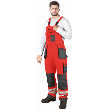 Pantaloni cu pieptar Formen, HiVis - Img 1