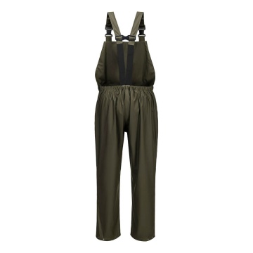 Pantaloni cu pieptar S653 Flexatex Chem, impermeabili, respirabili, protectie chimica - Img 4