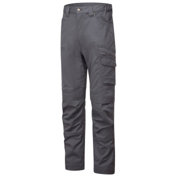Pantaloni de lucru cargo KA323, bumbac elastic, 8 buzunare - Img 8