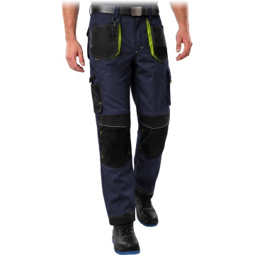 Pantaloni de lucru in talie Formen, buzunare multiple, suport genunchiere, elemente reflectorizante - Img 7