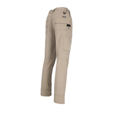Pantaloni de lucru in talie Novento, pentru barbati, din poliester 2-Way Stretch Rip-Stop, pentru constructii si industrie - Img 6