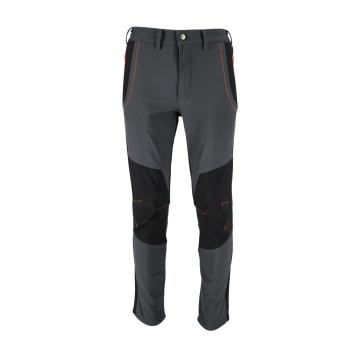 Pantaloni de lucru in talie Slender, barbati, material Softshell cu tehnologie 4-way stretch, impermeabili, croiala slim fit, de toamna - Img 2