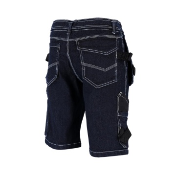 Pantaloni de lucru scurti JEANS415-TS, talie elastica, buzunare pentru unelte, insertii Cordura - Img 8