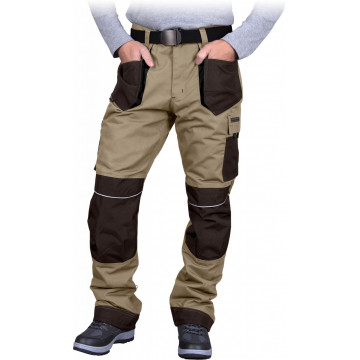Pantaloni in talie matlasati Formen Winter, elemente Cordura, buzunare multiple - Img 5