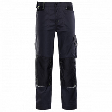 Pantaloni in talie Prisma Spandex, gri/negru