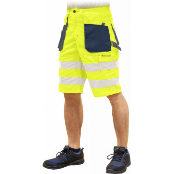 Pantaloni scurti Formen, HiVis, benzi reflectorizante - Img 3