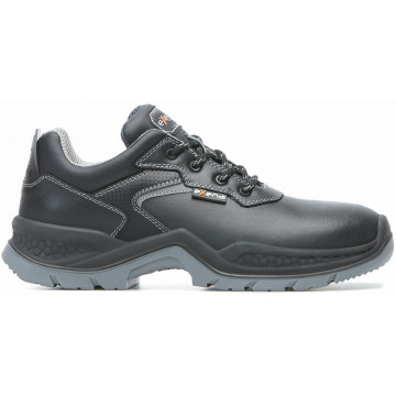 Pantofi de protectie cu bombeu compozit Pegaso_20 S3 SRC, piele, talpa Advanced, brant antistatic, negri