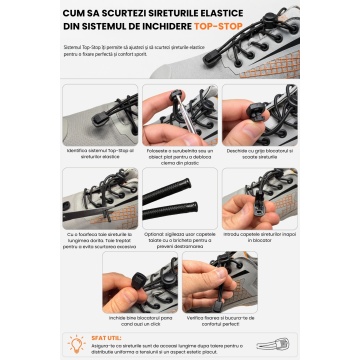 Pantofi de protectie FastOn S3S FO SR ESD, respirabili, bombeu fibra de sticla, lamela antiperforatie, sistem de inchidere Top-Stop - Img 6