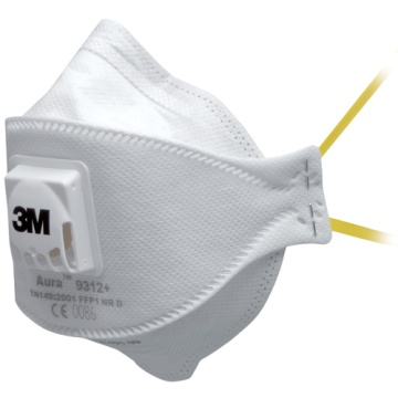 Semimasca de protectie cu supapa 3M 9312 FFP1, 10/set