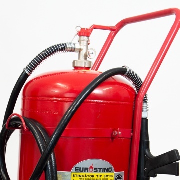 Stingator transportabil SM100 cu spuma aeromecanica, 100 litri, presurizat permanent - Img 2