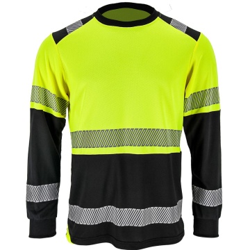 Tricou reflectorizant Iguana Mesh, cu maneca lunga, pentru barbati, din poliester, cu benzi reflectorizante, pentru constructii si logistica - Img 4