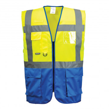 C476 - Vesta Warsaw Hi-Vis Contrast Executive Vest - Img 4