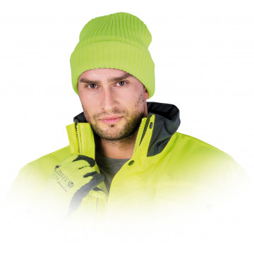 Caciula CZREFLECT, galben neon