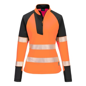 Hanorac de lucru Hi-Vis pentru femei T173 PW3 cu fermoar, reflectorizant - Img 3