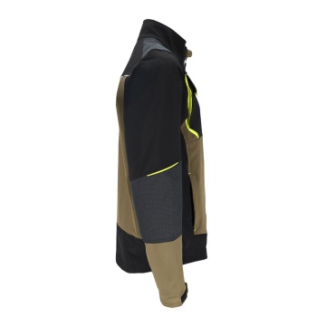 Jacheta de lucru GREX cu material elastic 4-way stretch, insertii Rip-Stop, buzunare multiple si elemente reflectorizante - Img 2
